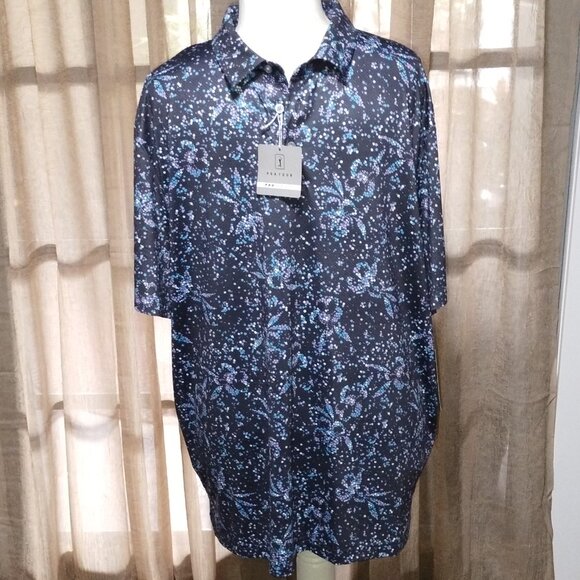 Men's PGA Tour Pro Series Atlhletic Fit Golf Shirt. Size XL. NWT-Retail $68.00. - Picture 1 of 7
